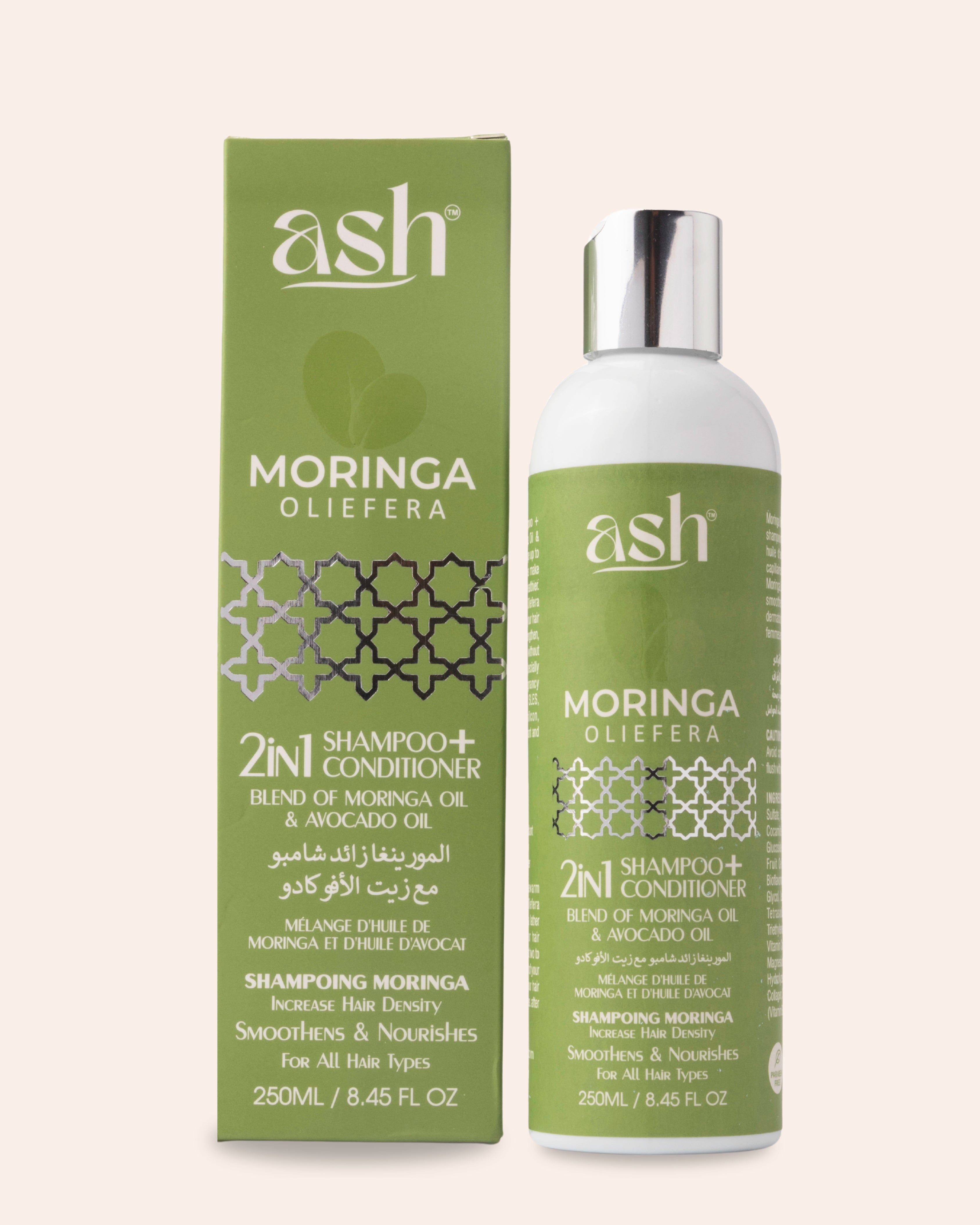 ASH Moringa Oleifera Shampoo 2in1 | For Nourished & Vibrant Hair