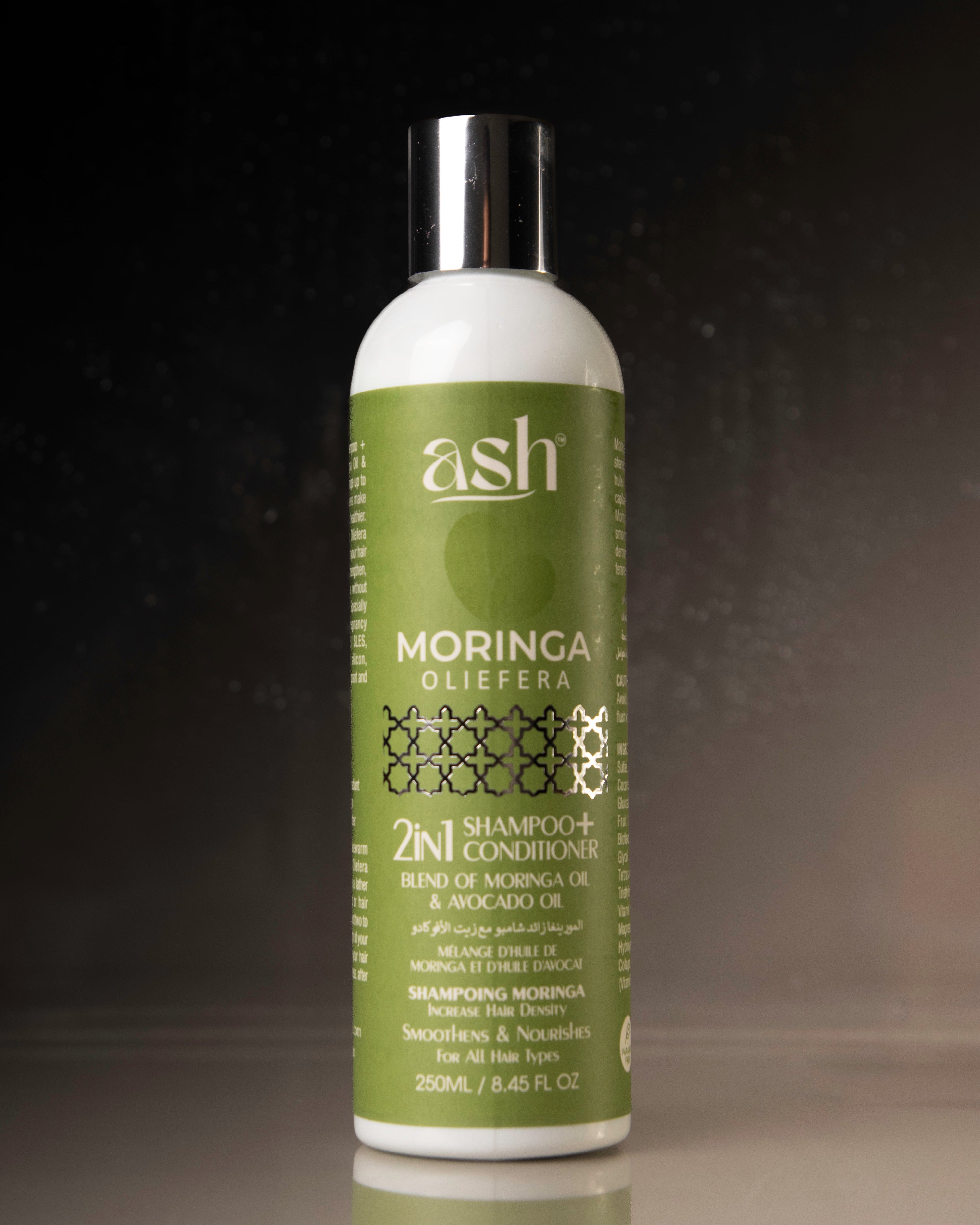 ASH Moringa Oleifera Shampoo 2in1 | For Nourished & Vibrant Hair