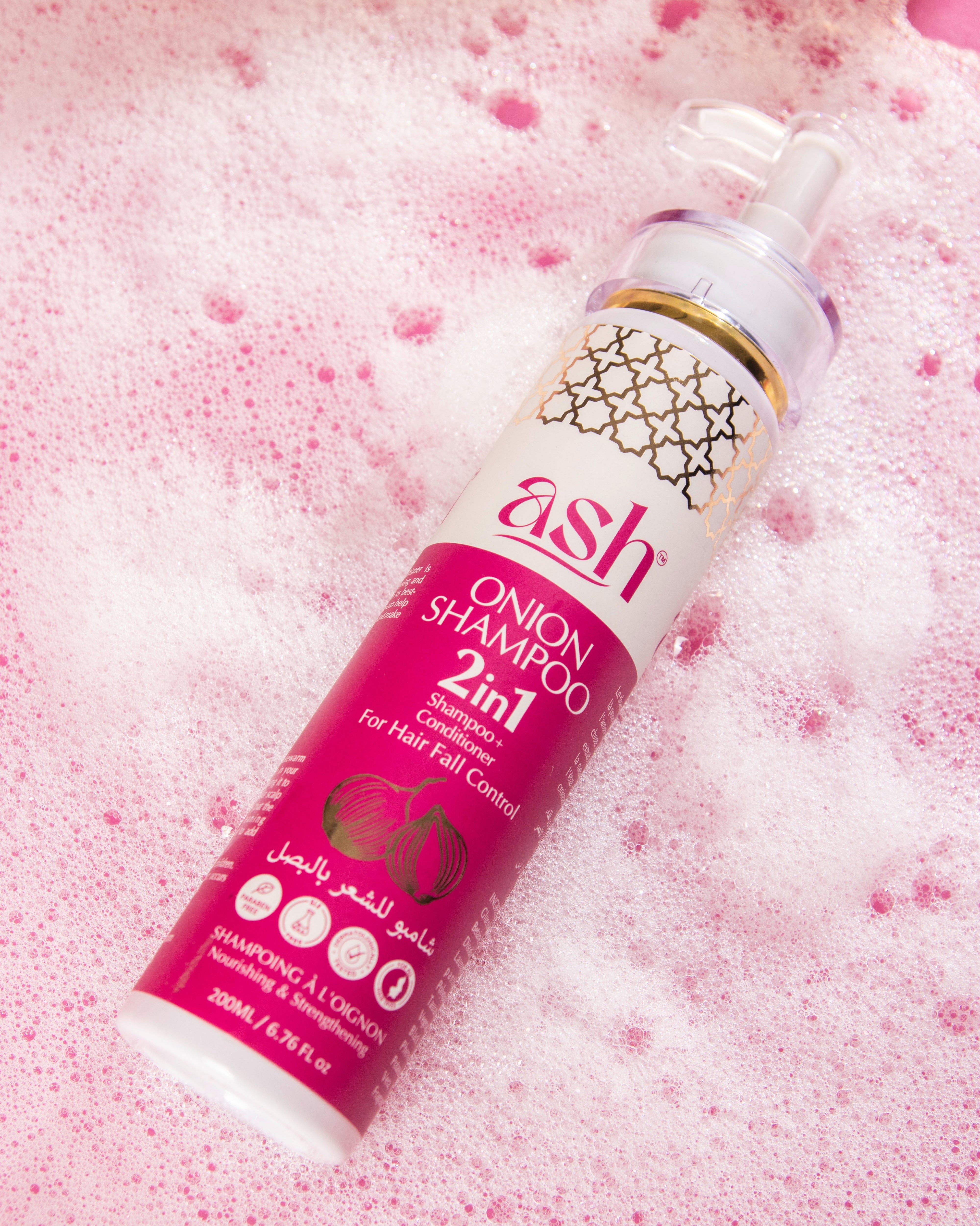 ASH Onion Shampoo 2in1 | For Hair Fall Control